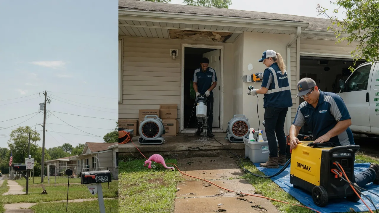 Storm Damage Water Removal in Williamstown, OH near me